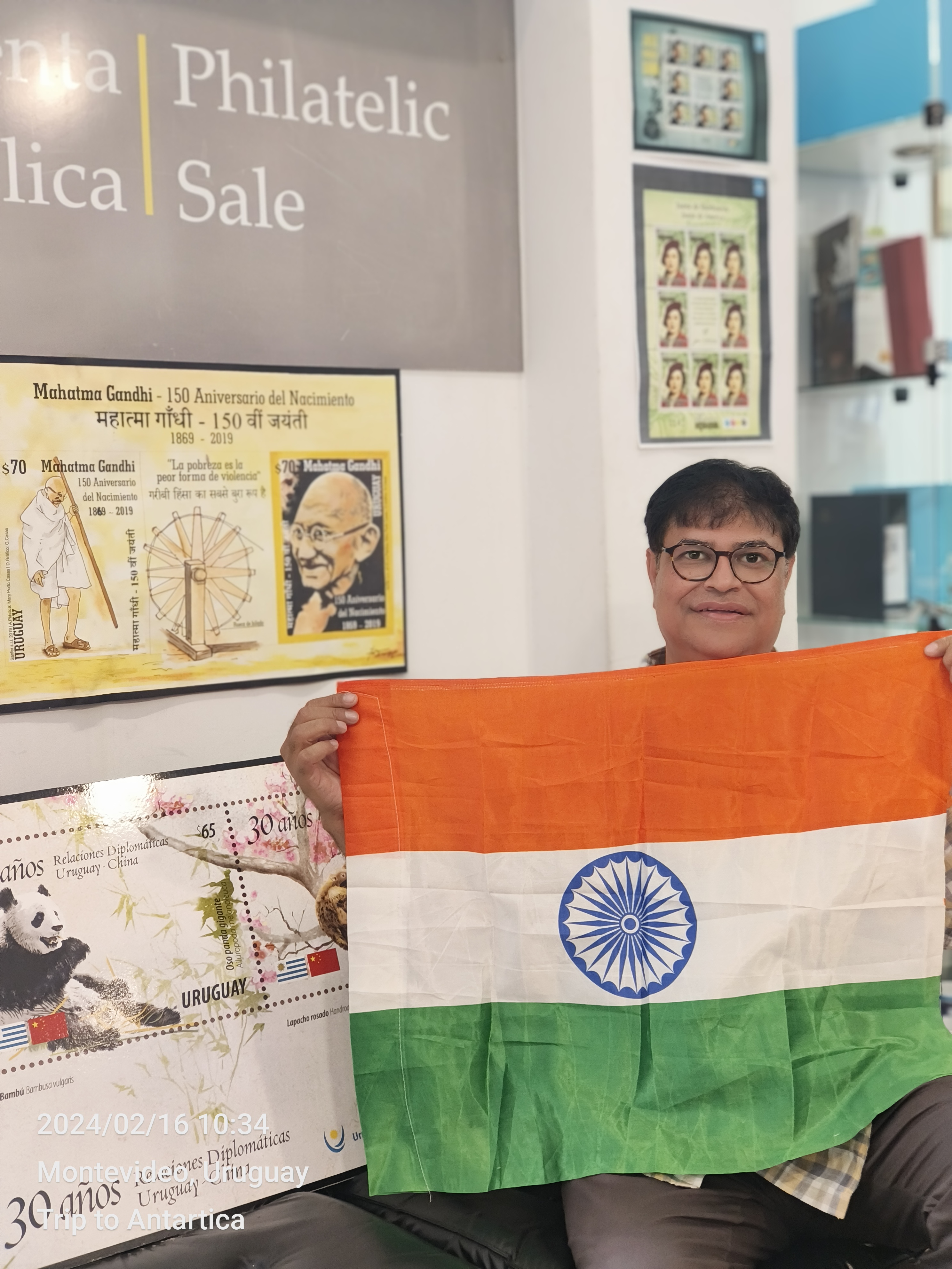 🙏Gandhi’s Legacy in Uruguay: A Memorable Visit🙏