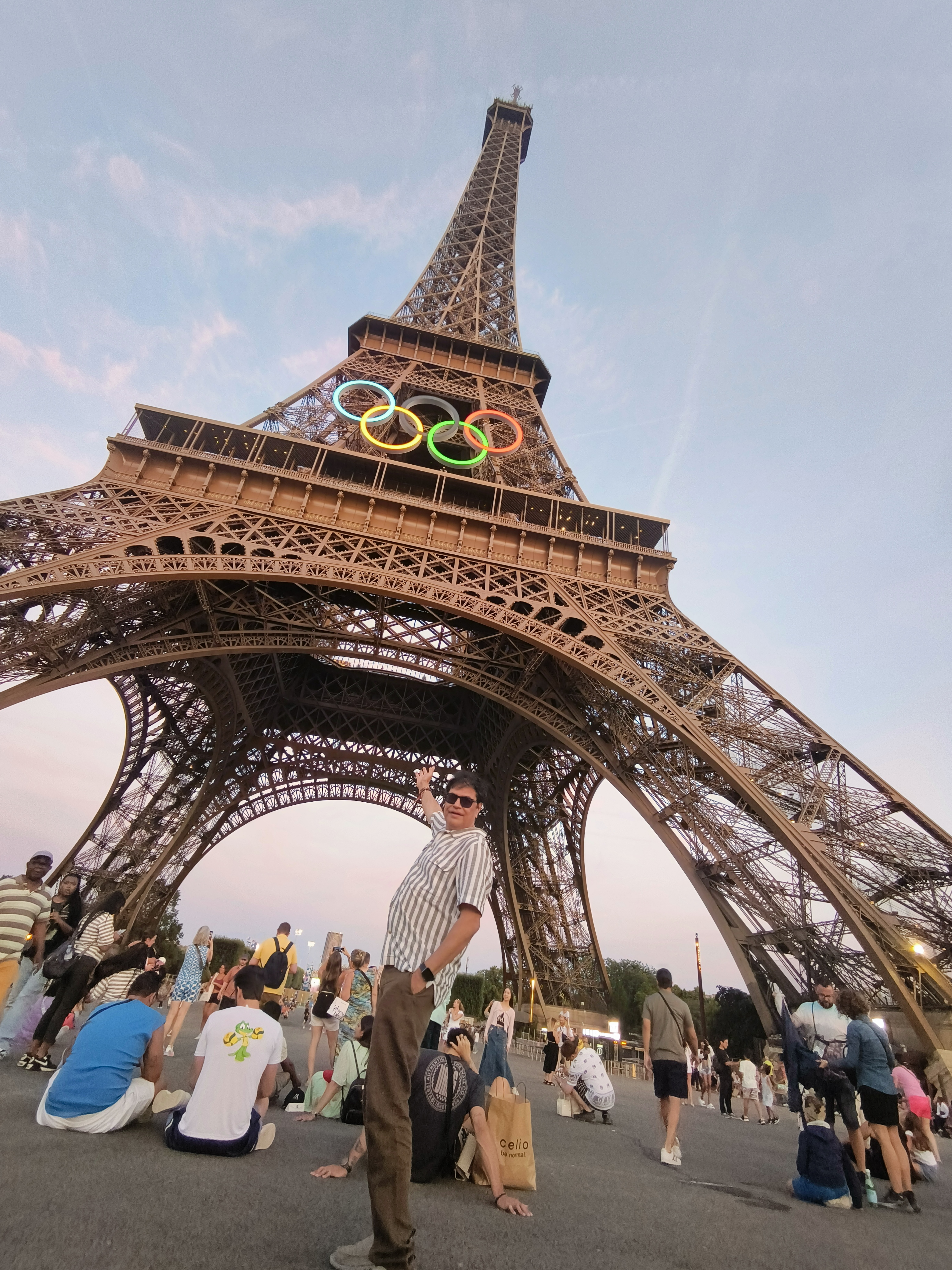 ✈Europe Trip 8|Eiffel Tower Magic: Sunset Views, Sparkling Lights, and a Parisian Dinner
